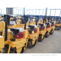 Walk behind mini single drum compactor road pedestrian vibratory roller FYL-600